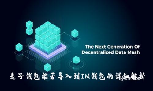 麦子钱包能否导入到IM钱包的详细解析