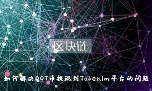 如何解决DOT币提现到Tokenim平台的问题