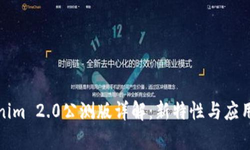 Tokenim 2.0公测版详解：新特性与应用前景