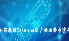 如何找回Tokenim账户的比特币密码